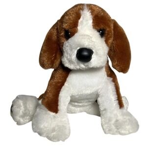 Ganz Webkinz Beagle HM141 Puppy Dog Plush Stuffed Animal 8" Toy No Code